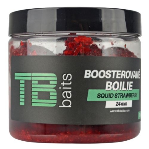 TB Baits Boosterované Boilie Squid Strawberry 120 g 16mm
